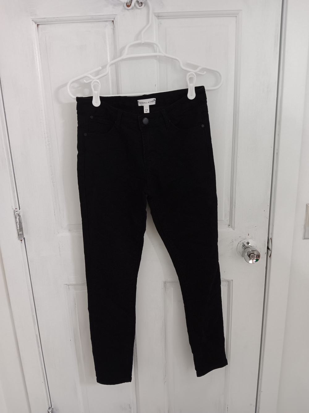 Kendall + Kylie Black Skinny Jeans Pants